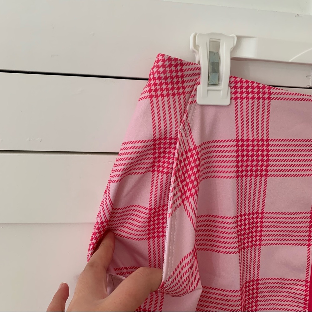 Bobbe Pink Box Pleated Tennis Skort Size Large - Picture 7 of 16